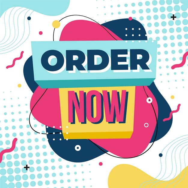 Order now banner