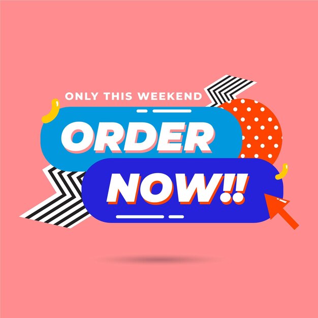 Order now banner