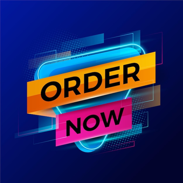 Order now banner