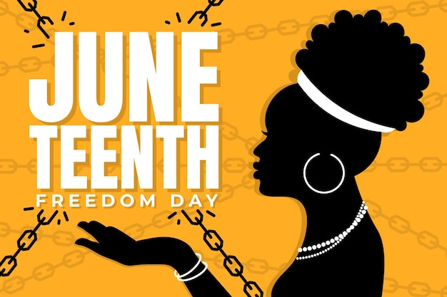 유기 평면 juneteenth 그림