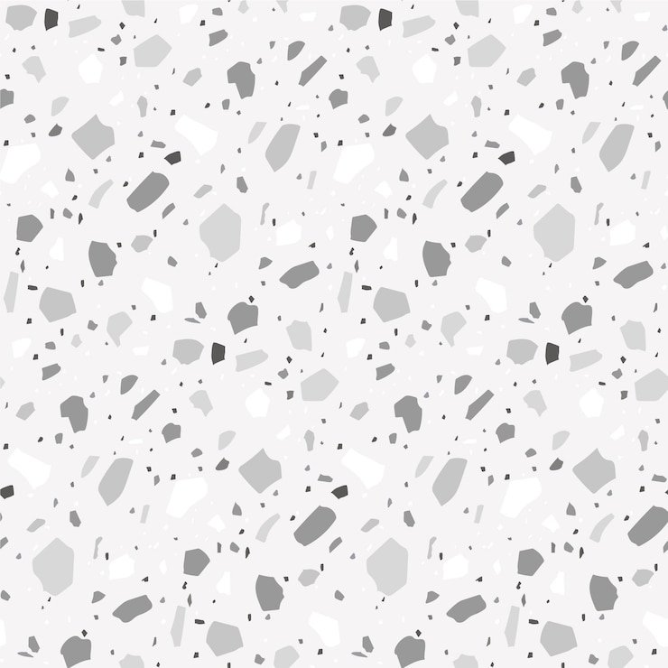 무료 Vector 유기 평면 단색 테라 조 패턴