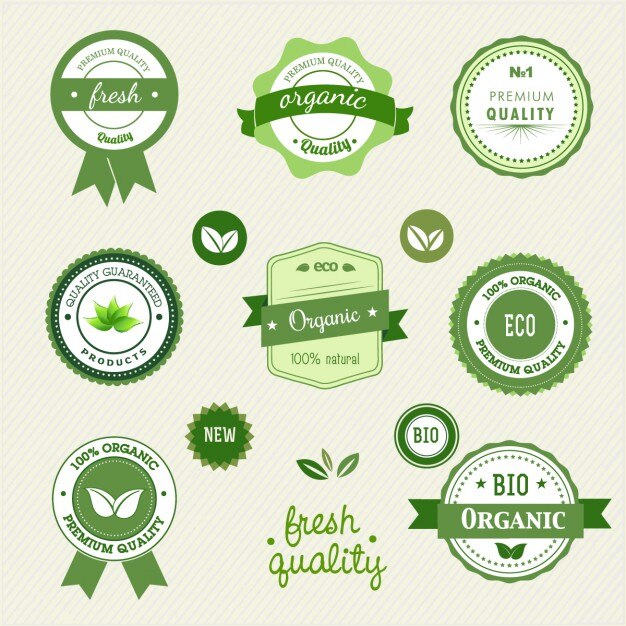 Organic food labels