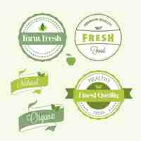 Free vector organic food