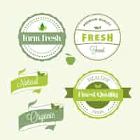 Free vector organic food