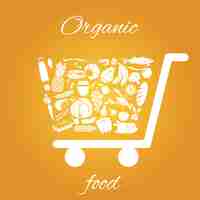 Free vector organic food