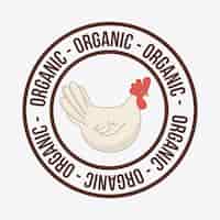 Бесплатное векторное изображение Органическая еда