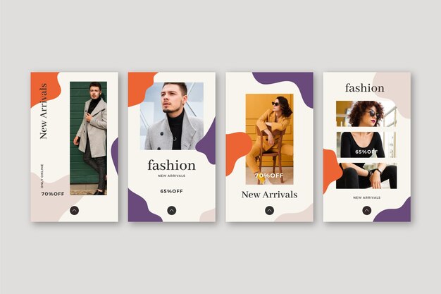 Organic sale instagram stories pack