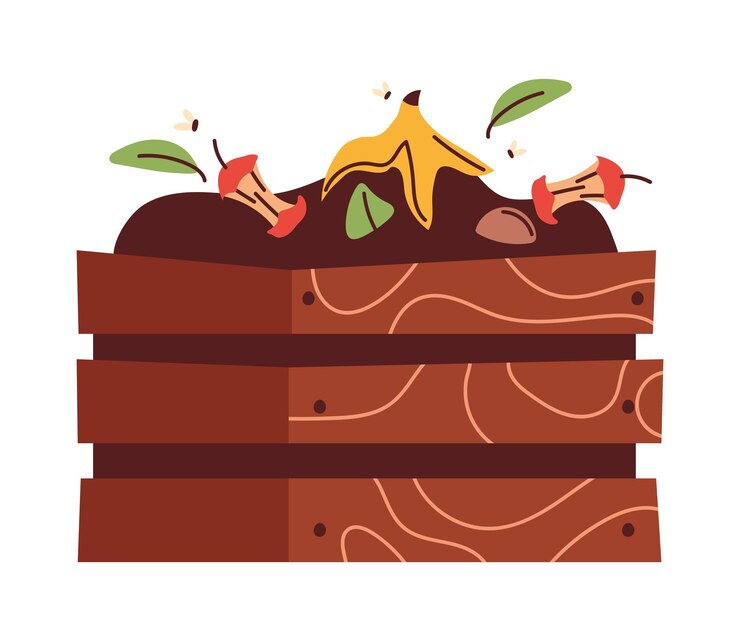 Free Vector organic waste ecological sustainability icon isolated