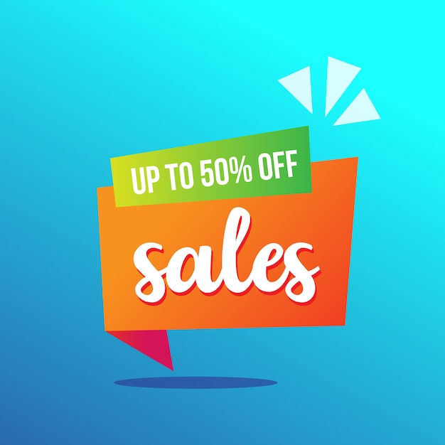 Origami sale banner