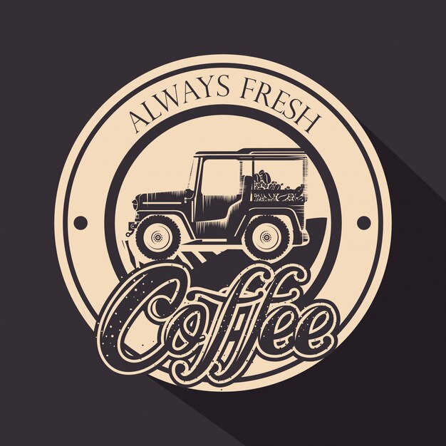 Оригинальная кофейная марка с транспортом