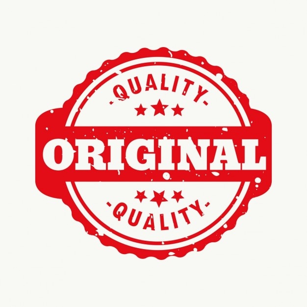 Free Vector  Original quality stamp