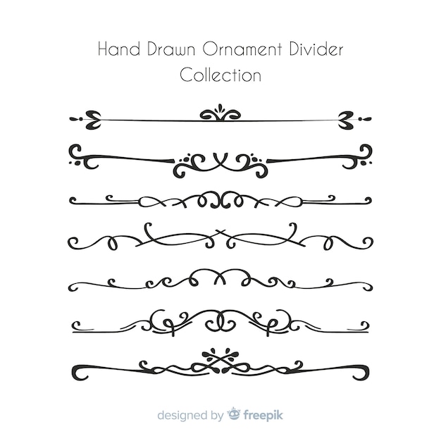 Ornament divider collection