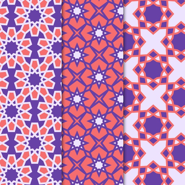 装飾用アラビアパターンコレクション