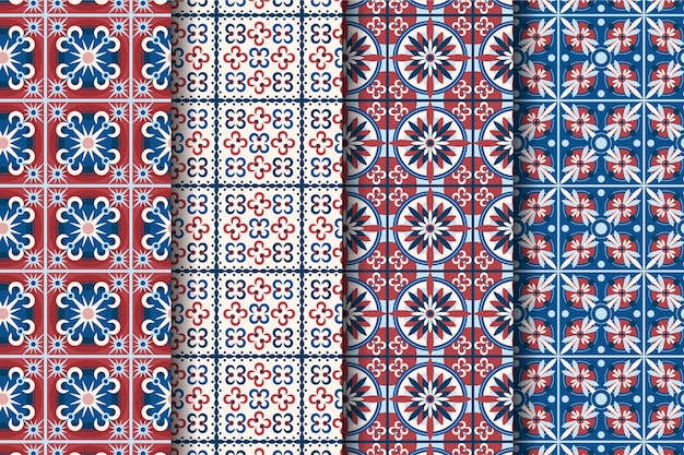 Ornamental arabic pattern collection