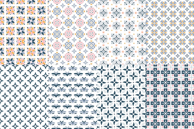 Ornamental arabic pattern collection