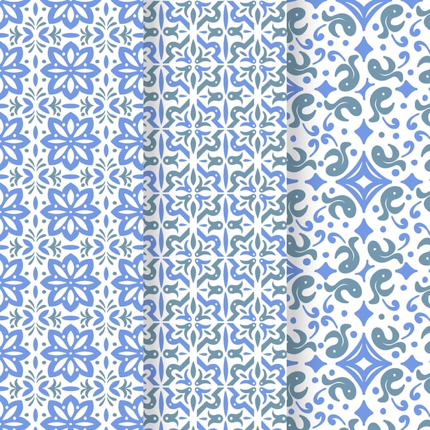 Ornamental arabic pattern collection