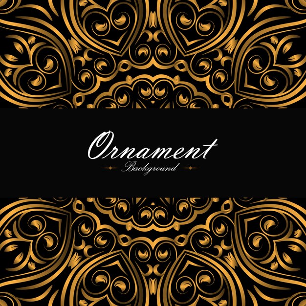 Ornamental background design