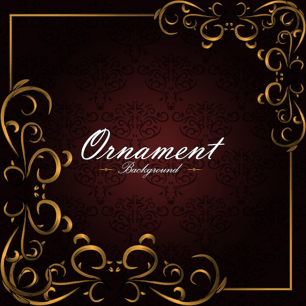 Ornamental background design