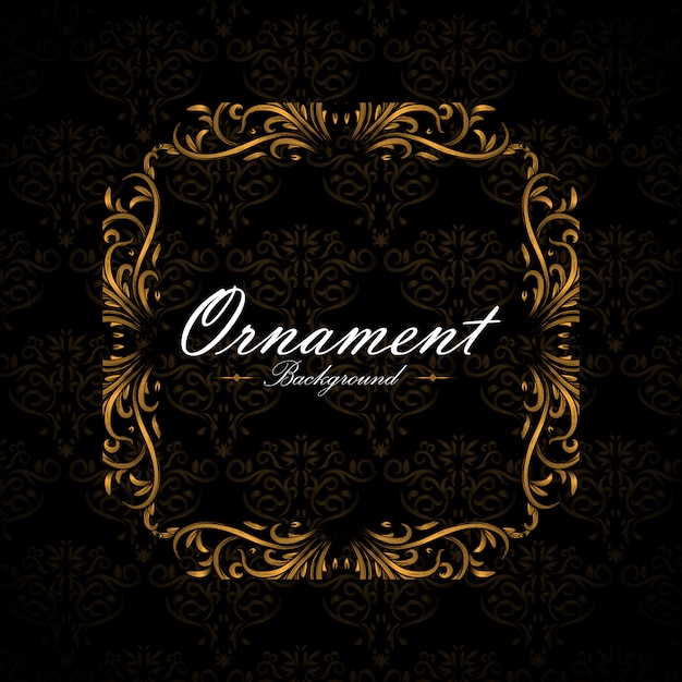 Free vector ornamental background design