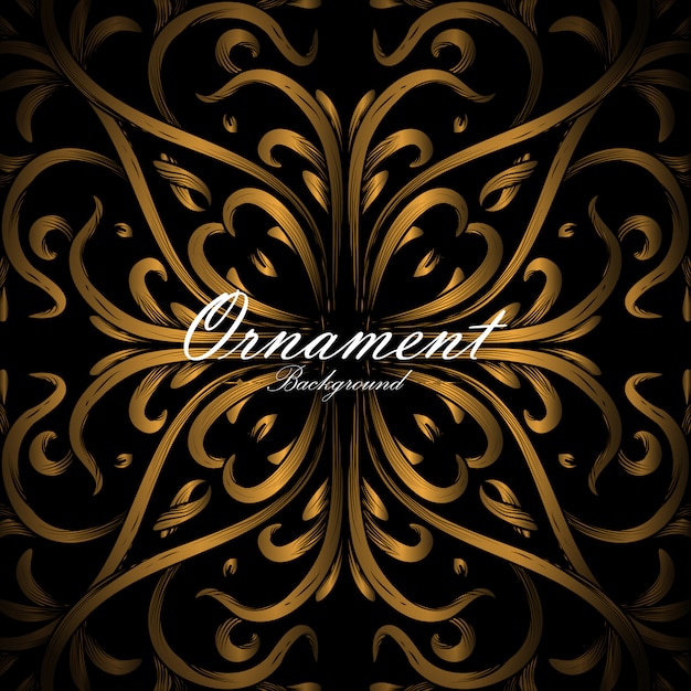 Ornamental background design