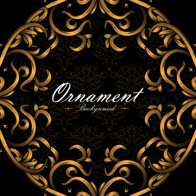 Ornamental background design