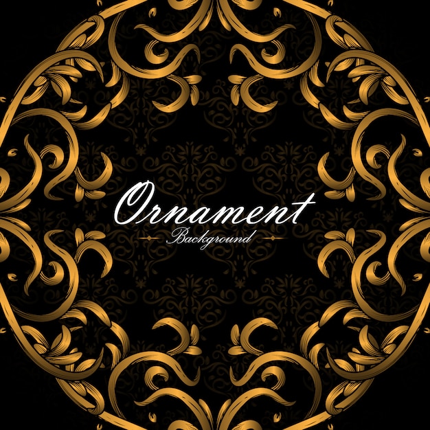 Ornamental background design