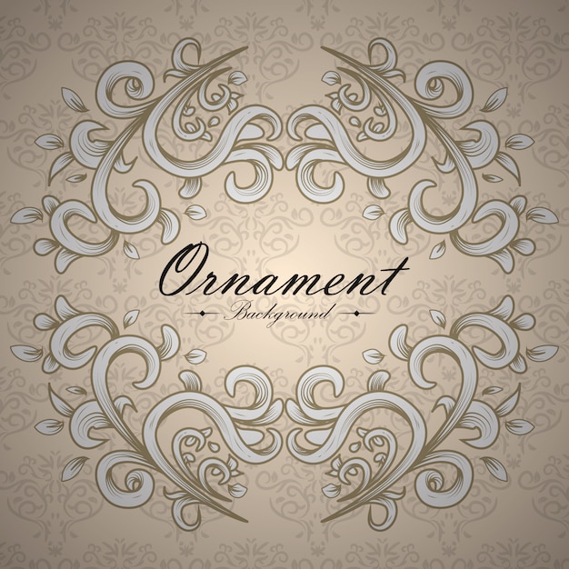 Free vector ornamental background design