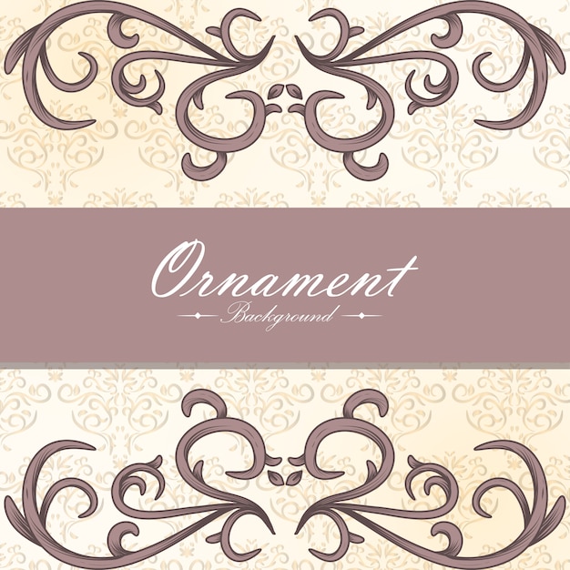 Ornamental background design