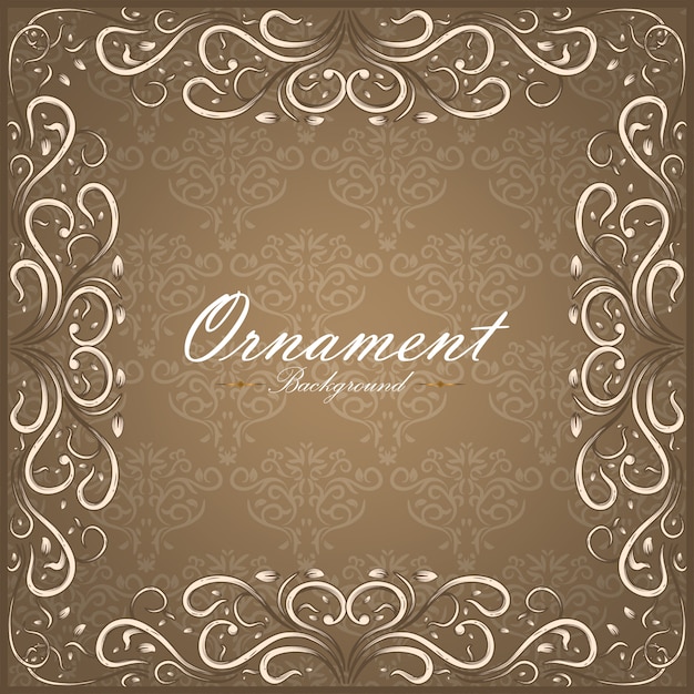 Ornamental background design