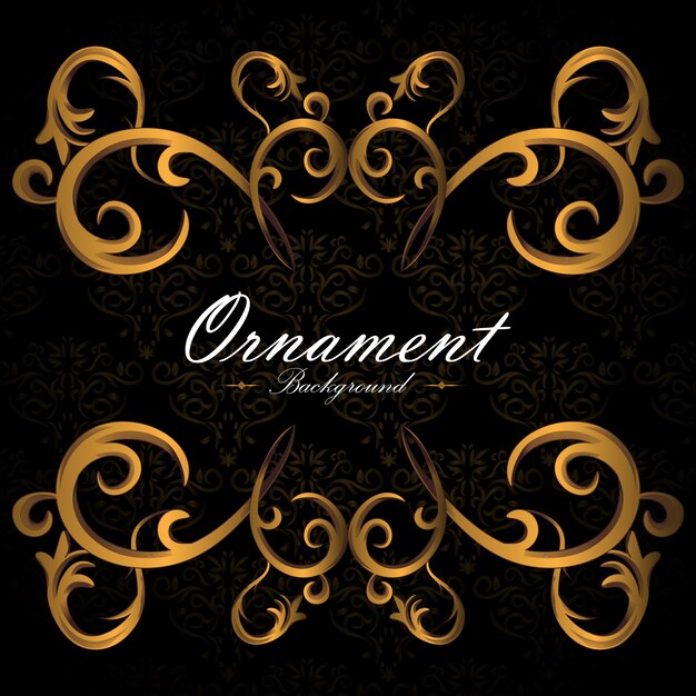 Ornamental background design