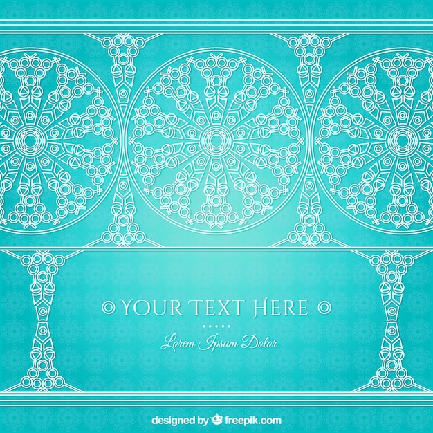 Free vector ornamental background