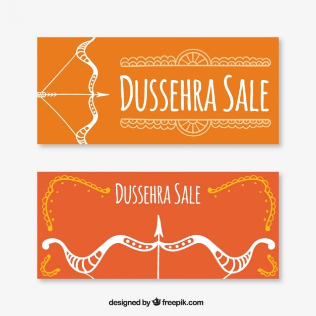 Dussehra 거래의 장식 배너