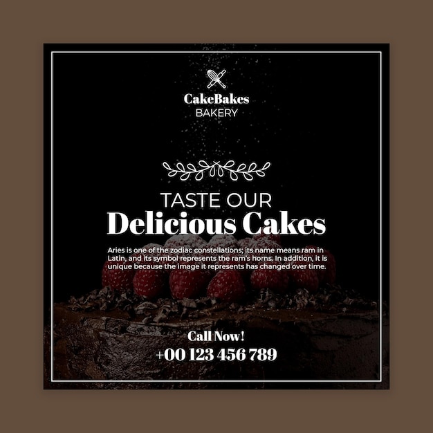 Ornamental cakebakes bakery facebook post