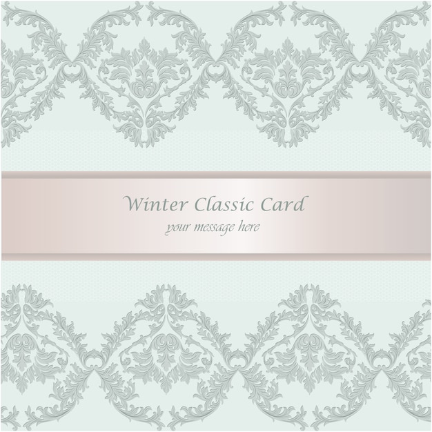 Free vector ornamental design card