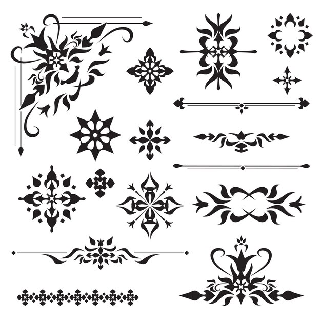 Ornamental design elements