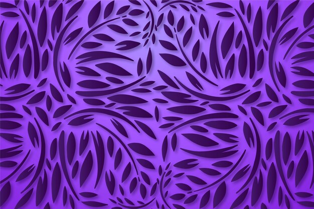 Ornamental flowers background concept