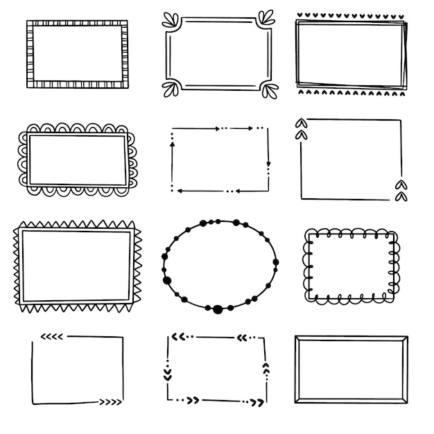 Ornamental frame collection