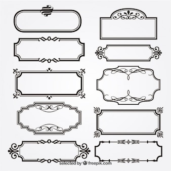 Ornamental frames