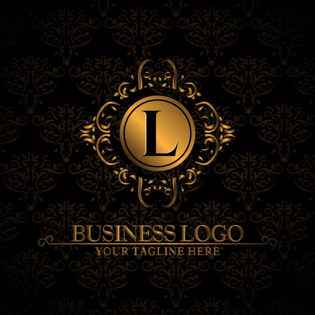 Ornamental logo template