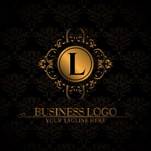 Ornamental logo template