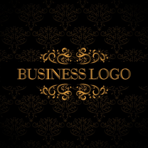 Ornamental logo template