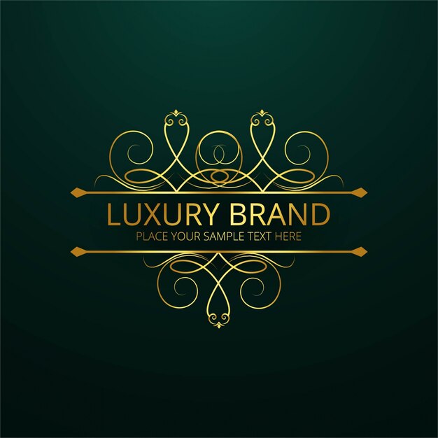 Ornamental luxury brand design