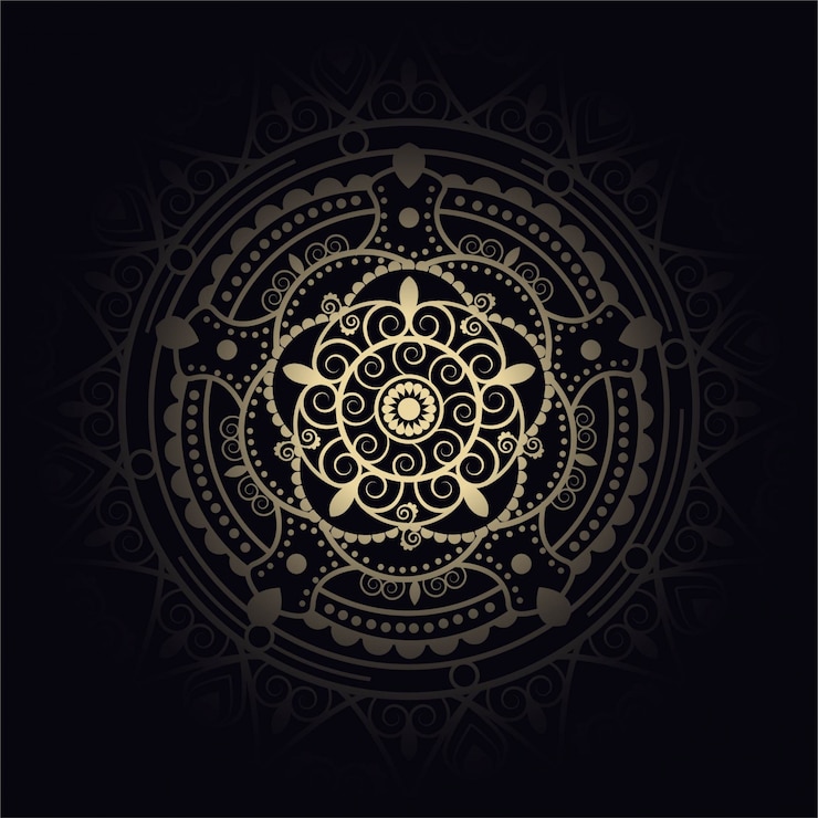 Free Vector ornamental mandala background