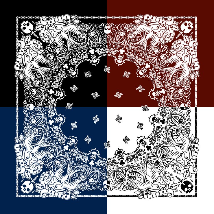 オーナメントパターンの背景