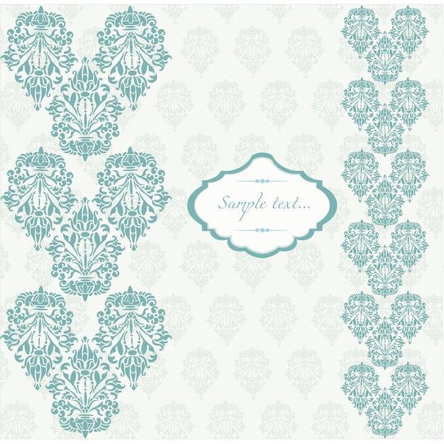 Free vector ornamental pattern design