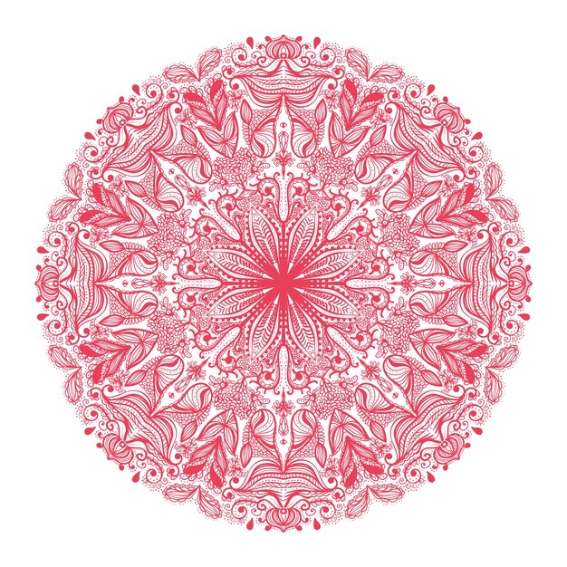 ornamental round pattern