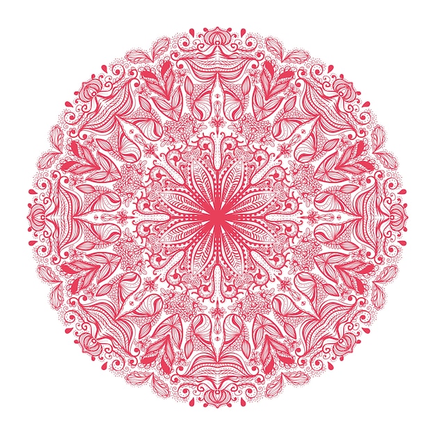 ornamental round pattern