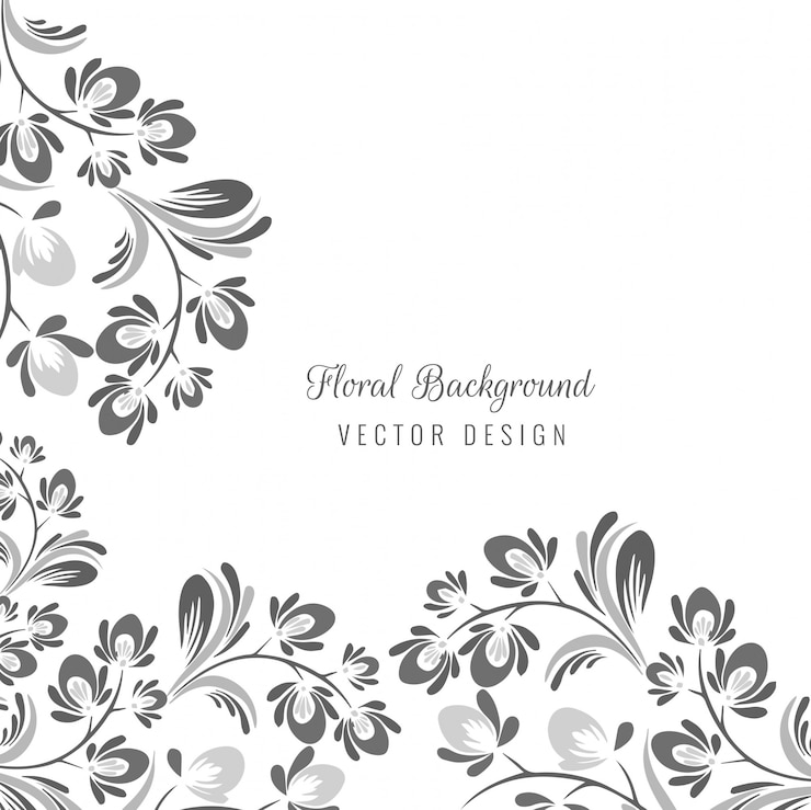 Free Vector ornamental seamless decorative floral design