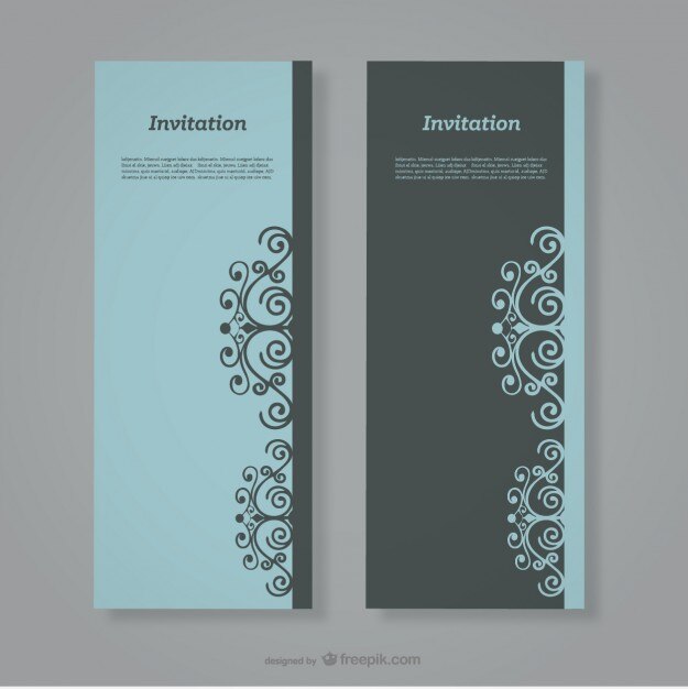 Free Vector ornamental vintage banners