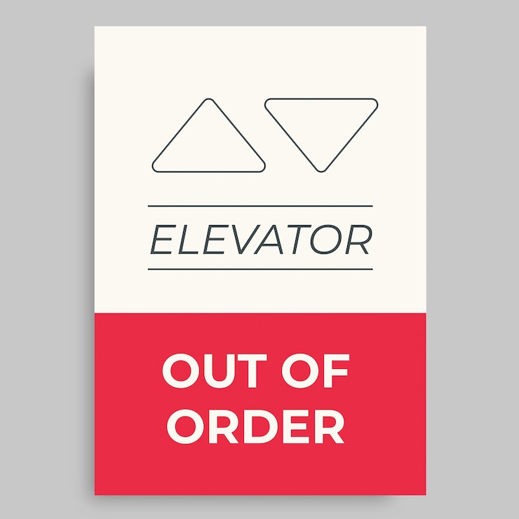 Free Vector out of order sign